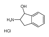 2-Amino-1-indanol hydrochloride (1:1) Structure