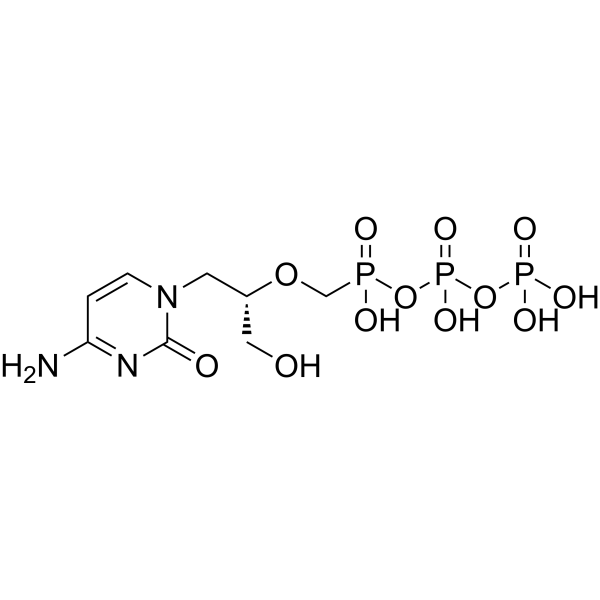 Cidofovir diphosphate结构式