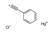 chloro(2-phenylethynyl)mercury Structure
