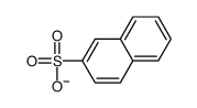 naphthalene-2-sulfonate结构式