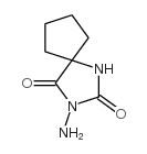 3-氨基-1,3-二氮杂螺[4.4]壬烷-2,4-二酮结构式