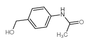 4-乙酰胺苄醇结构式