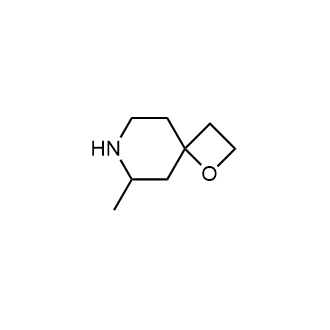 6-甲基-1-氧杂-7-氮杂螺[3.5]壬烷结构式