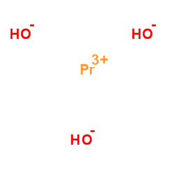 praseodymium trihydroxide Structure