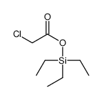 triethylsilyl 2-chloroacetate结构式