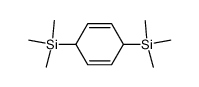 3,6-bis(trimethylsilyl)cyclohexane-1,4-diene Structure