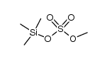 Methyl(trimethylsilyl)sulfat结构式
