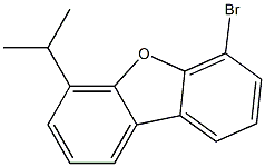 4-bromo-6-isopropyldibenzo[b,d]furan Structure