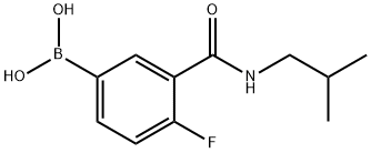 4-氟-3-(异丁基氨基甲酰基)苯基硼酸图片