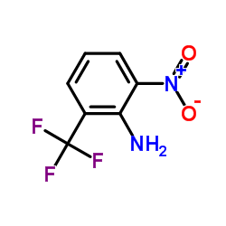 2-硝基-6-三氟甲基苯胺结构式