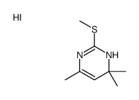 4,4,6-trimethyl-2-methylsulfanyl-1H-pyrimidine,hydroiodide结构式