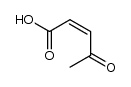 (E)-4-OXO-PENT-2-ENOIC ACID Structure