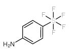 1-amino-4-(pentafluoro-sulfanyl)benzene structure