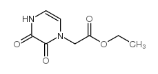 ETHYL 2-(2,3-DIOXO-3,4-DIHYDROPYRAZIN-1(2H)-YL)ACETATE Structure