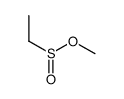 ethanesulfinic acid methyl ester Structure