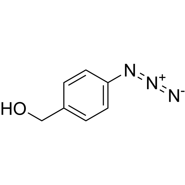4-Azidobenzyl alcohol Structure