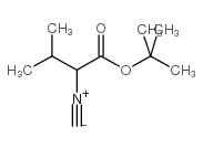 2-异氰基-3-甲基丁酸叔丁酯结构式