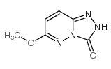 6-甲氧基-[1,2,4]噻唑并[4,3-b]吡嗪-3(2H)-酮结构式