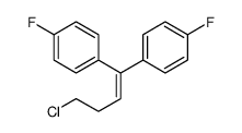 1,1'-(4-chloro-1-butenylidene)bis[4-fluorobenzene] Structure
