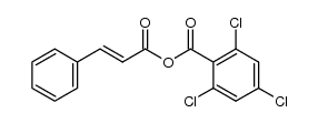 cinnamoyl 2,4,6-trichlorobenzoyl mixed anhydride Structure