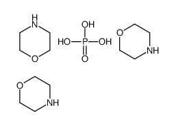 morpholinium phosphate (3:1)结构式
