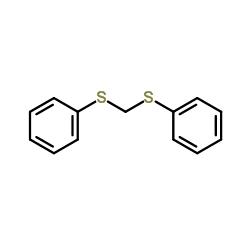 (Methylenebis(thio))bisbenzene Structure
