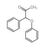 2-Propanone,1-phenoxy-1-phenyl-结构式
