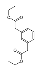 m-Phenylenebis(acetic acid ethyl) ester Structure