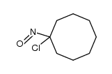 1-chloro-1-nitrosocyclooctane Structure