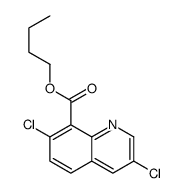 butyl 3,7-dichloroquinoline-8-carboxylate Structure