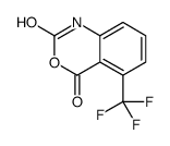 5-(Trifluoromethyl)-2H-3,1-benzoxazine-2,4(1H)-dione, 5-(Trifluoromethyl)-1H-benzo[d][1,3]oxazine-2,4-dione结构式