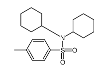 N,N-dicyclohexyl-4-methylbenzenesulfonamide Structure
