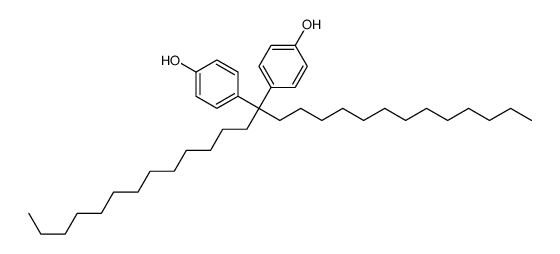 4-[14-(4-hydroxyphenyl)heptacosan-14-yl]phenol Structure