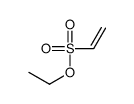 Ethenesulfonic acid ethyl ester structure