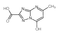 7-羟基-5-甲基-[1,2,4]噻唑并[1,5-a]嘧啶-2-羧酸结构式