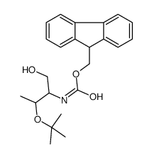 N-Fmoc-O-叔丁基-L-苏氨醇结构式