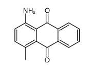 1-amino-4-methylanthracene-9,10-dione结构式