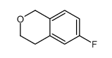 6-FLUOROISOCHROMAN结构式