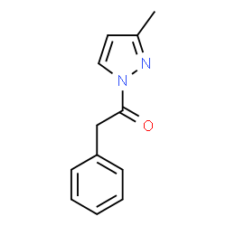 1H-Pyrazole,3-methyl-1-(phenylacetyl)-(9CI)结构式
