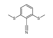 2,6-bis(methylthio)benzonitrile Structure