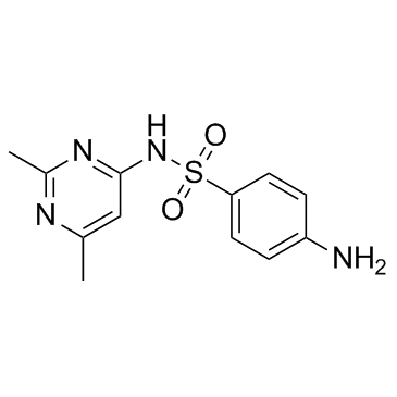 磺胺索嘧啶结构式