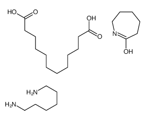 azepan-2-one,dodecanedioic acid,hexane-1,6-diamine结构式