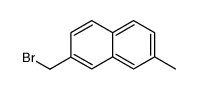 2-bromomethyl-7-methylnaphthalene结构式