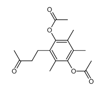 二乙酰氧基枯烯酮结构式