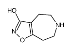 2H-Isoxazolo[4,5-d]azepin-3(4H)-one,5,6,7,8-tetrahydro-(9CI) Structure