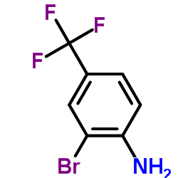 4-Amino-3-Bromo benzotrifluoride structure
