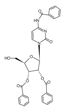 N,2',3'-O-tribenzoylcytidine Structure