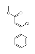 methyl 3-chloro-3-phenylprop-2-enoate结构式