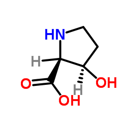 顺式-3-羟基-l-脯氨酸结构式