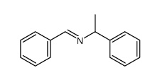 N-Benzylidene-α-methylbenzylamine结构式